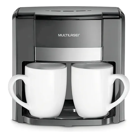 Cafetera Multilaser Gourmet BE015 semi automática negra de filtro 220V