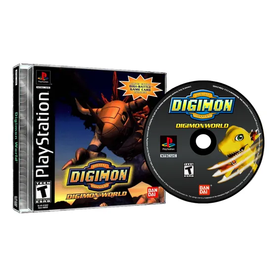 Jogo Digimon World Legendado - Ps1 Midia Fisica