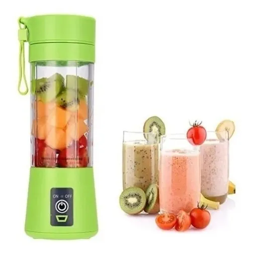 Mini Licuadora Portatil Usb Con Bateria Recargable Fit Jugos
