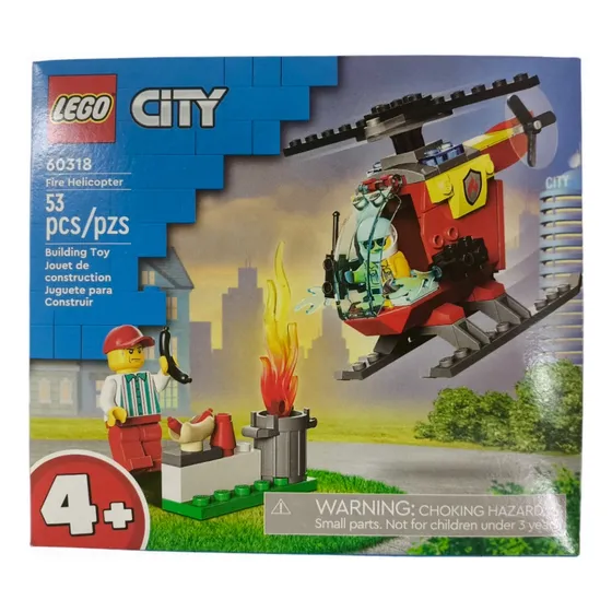 Set De Juego Helicóptero De Bomberos - Lego