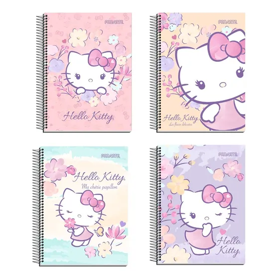 Cuaderno Triple Carta Proarte Hello Kitty 150 Hjs 3 Mat Und