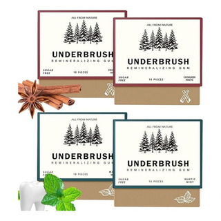 Chicle Remineralizante Underbrush, Nuevo 2025 Chicle Orgánic Chicle Remineralizante Underbrush, Nuevo 2025 Chicle Orgánic