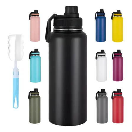 Botella De Agua Fría/caliente De Acero Inoxidable De 1.2 L