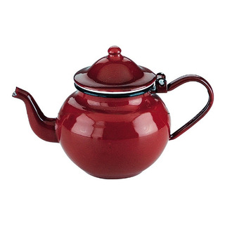 Tetera De Peltre Roja (700 Ml) Marca Ibili Tetera De Peltre Roja (700 Ml) Marca Ibili