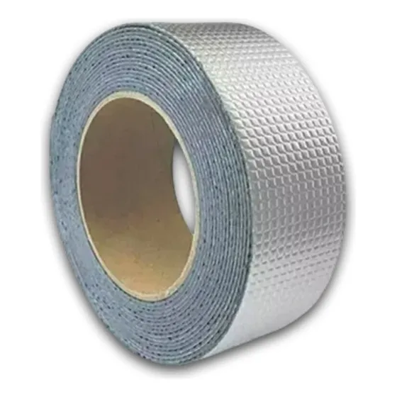 Cinta De Butilo Impermeable Aluminizada Tapa  Goteras 5mts