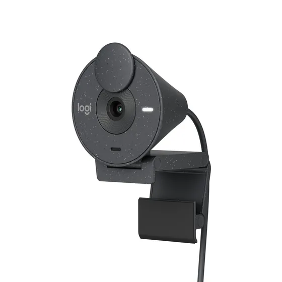Logitech Brio 300, Webcam Full Hd 1080p Rightlight 2 Grafito