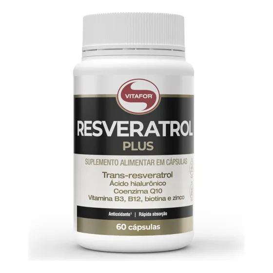 Resveratrol Plus 60 Cápsulas Vitafor