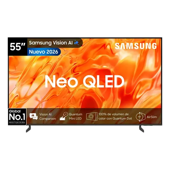 55" Neo QLED QN70H 4K Samsung Vision AI Smart TV (2026) + Control por Voz