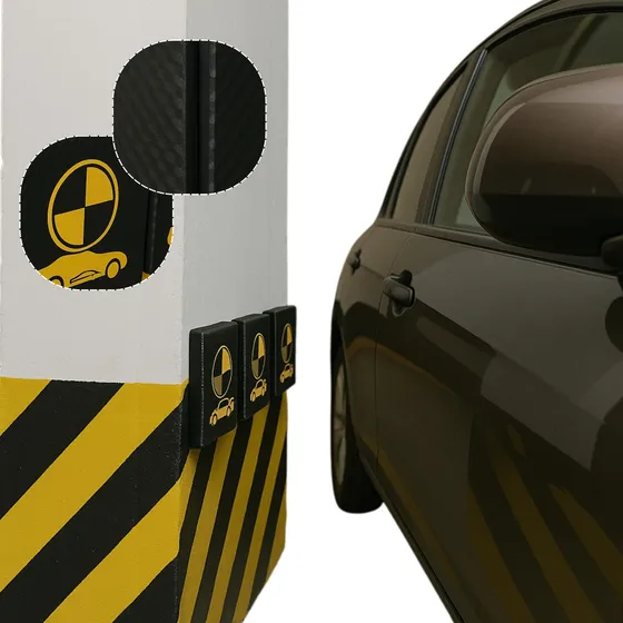 Protector De Pared Esquina Parqueadero Antirayon Perduoutlet
