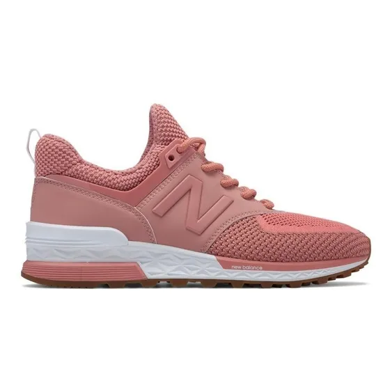 Zapatillas New Balance  Lifestyle Mujer Ws574wc Rosa Cli