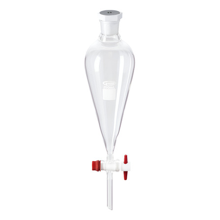 Embudo De Separacion 250ml Llave Y Tapon De Teflon Glassco Embudo De Separacion 250ml Llave Y Tapon De Teflon Glassco