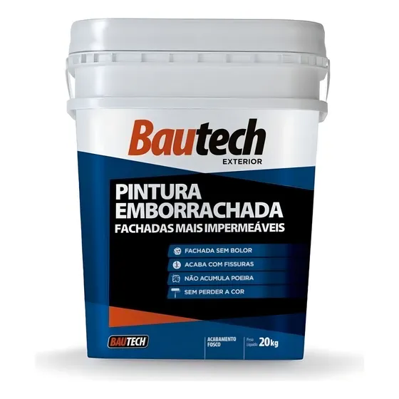 Bautech Tinta impermeabilizante autocolante 20 kg Cor de gelo