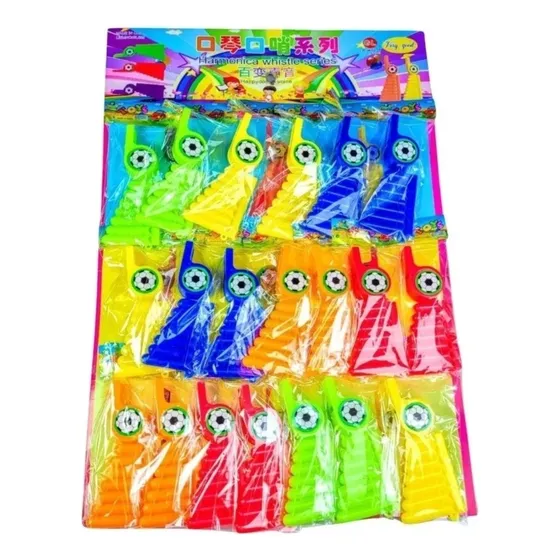 Pack X20 Silbato Relleno Piñata Juego Para Niños Por Mayor
