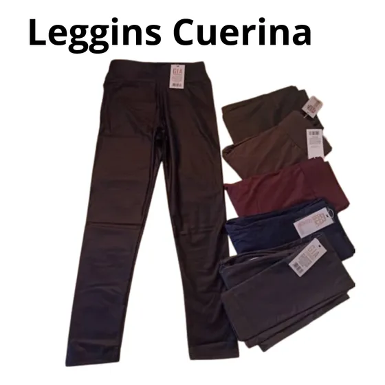 Leggins Cuerina De Dama
