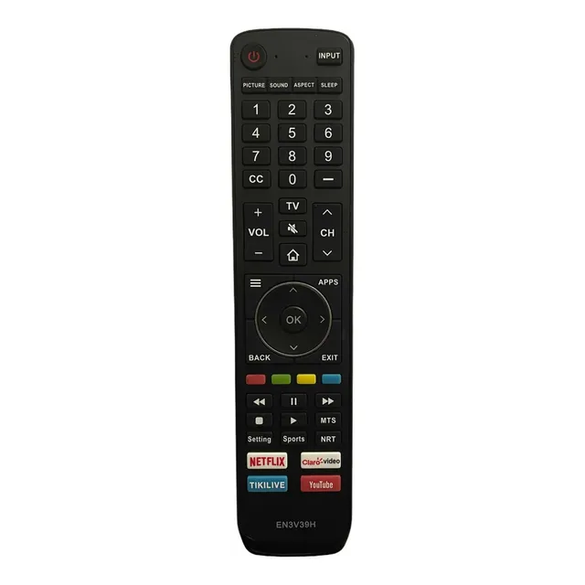Control Remoto Para Pantalla Hisense Smart Tv 4k En3v39h
