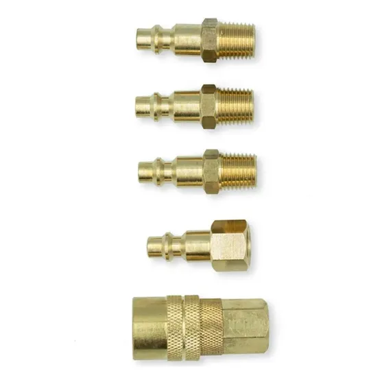 Set Juego Acople Rapido Neumatica Bronce X5p Bremen 7937