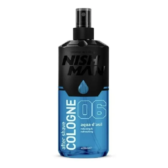 Nish Man After Shave Cologne 06 Aqua D Asil 400ml 
