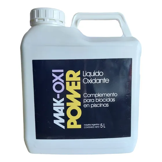 Mak Oxi Power X 5 Lts Complemento Biocidas En Pileta Piscina