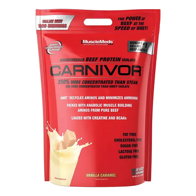 Musclemeds Carnivor Isolate Polvo 7 Lbs Costal / 100 Serv