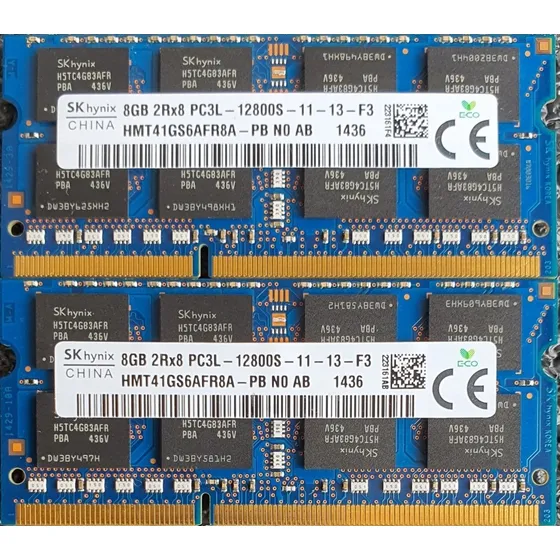 Memoria Ram Laptop 8gb Ddr3l Pc3l-12800 1600mhz