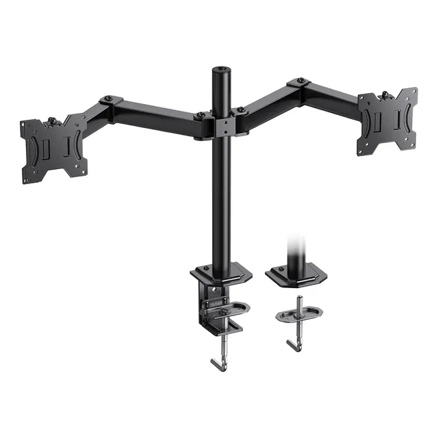 Soporte De Monitor Doble De 13 A 30 Pulgadas Vesa 75/100 Mm