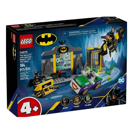 Lego Dc A Batcaverna Com Batman Batgirl E Coringa 76272