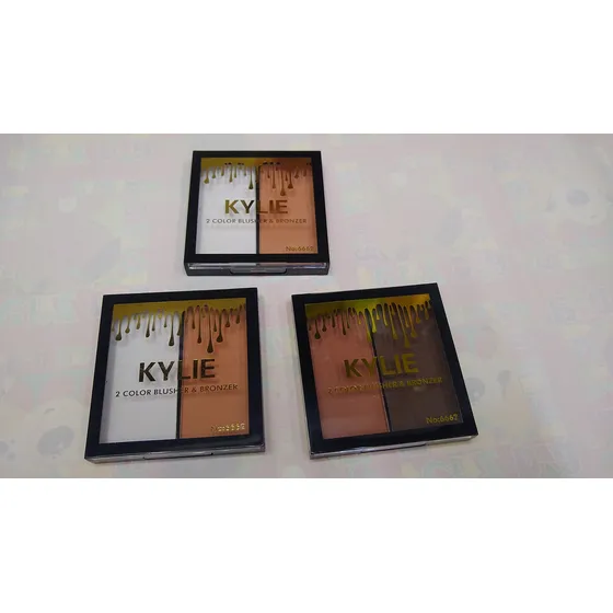 Sombra  Blusher Y Bronzer  Kylie 2 En 1 Maquillaje
