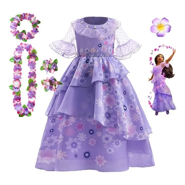 Lazhu 6 Pçs/set Princesa Encantadora Isabela Vestido