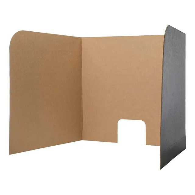 Flipside Products Pantalla De Privacidad De Escritorio Negra
