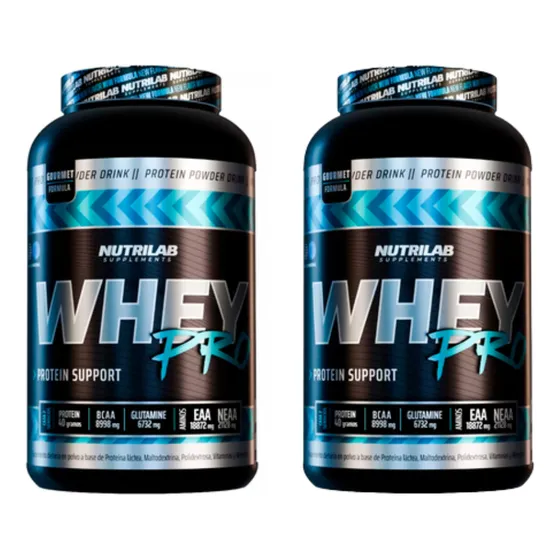 Whey Protein X 2 Combo - Classic Line 1 Kg Nutrilab