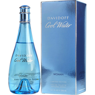 Perfume Davidoff Cool Water Eau De Toilette 200ml Para Mulhe Perfume Davidoff Cool Water Eau De Toilette 200ml Para Mulhe