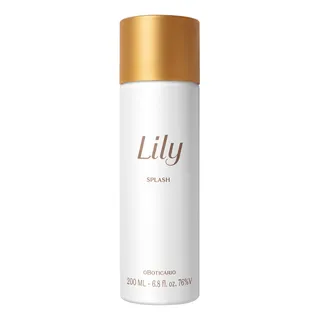 O BoticĂĄrio Splash Desodorante ColĂŽnia Lily 200ml Volume Da Unidade 200 Ml O BoticĂĄrio Splash Desodorante ColĂŽnia Lily 200ml Volume Da Unidade 200 Ml