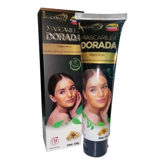 Mascarilla Colageno Dorado | Caja Master 144 Pz