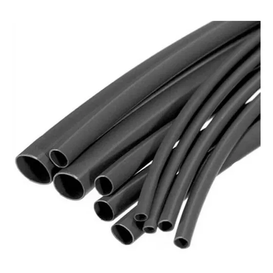 Tubo Termocontraible Negro 4,5mm A 2,25mm S/adhesivo X Metro