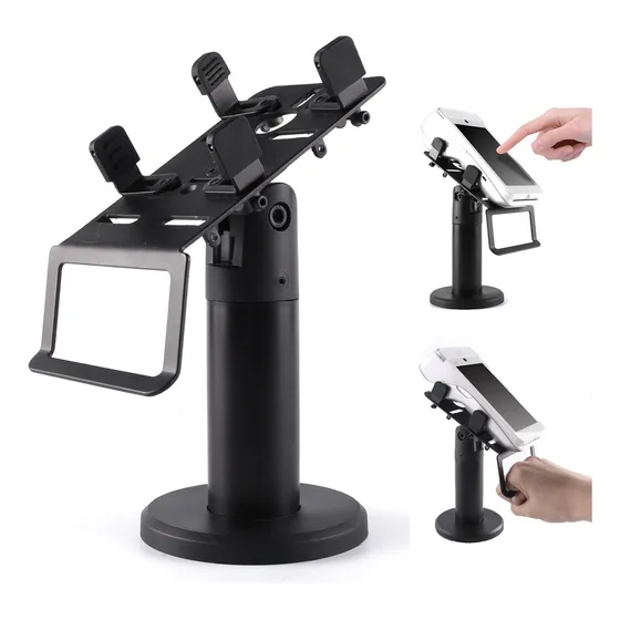 Base Soporte Giratorio Ajustable Para Terminal Bancaria Tpv