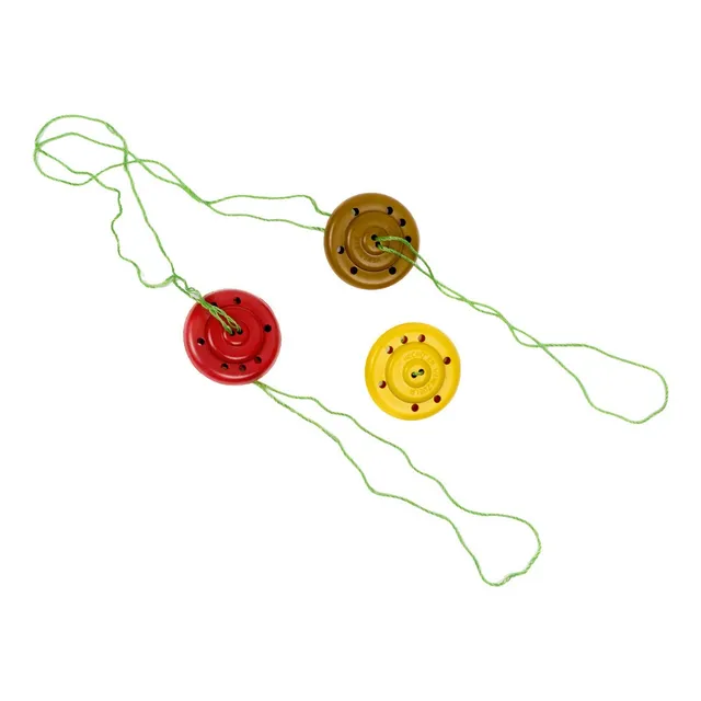Gurrufio Grande Plastico Color Juego Tradicional 12 Unidades