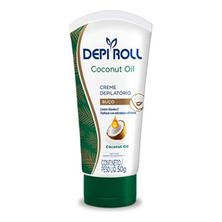 Creme Depilatório Buço Coconut Oil 50g Depiroll Creme Depilatório Buço Coconut Oil 50g Depiroll