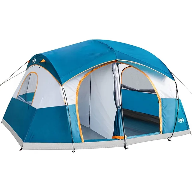 Unp 9 Person Camping Tent Family 5 Large Ventilation 78