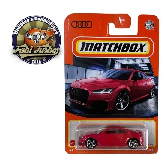 Matchbox 2021 - 2019 Audi Tt Rs Coupe Vermelho