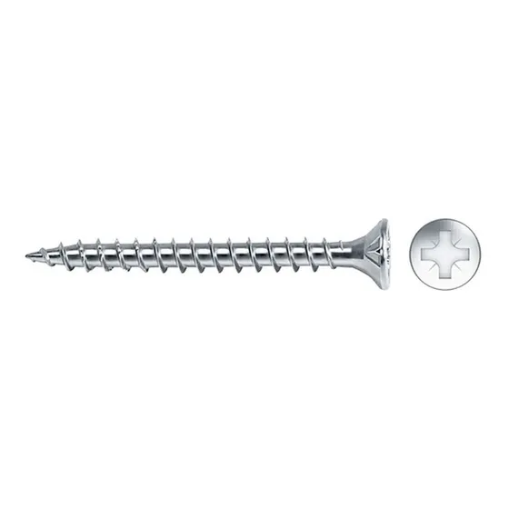 Tornillo Para Madera 4.5x50mm Cja 250un Avellanado 94550vlox