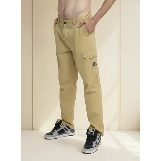 Calça Dc Shoes Worker Cargo Wt24 Bege