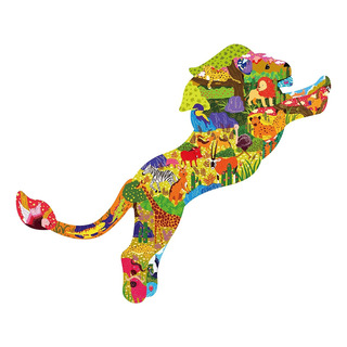 León Rompecabezas Para Niños Juego De Inteligencia 80pcs León Rompecabezas Para Niños Juego De Inteligencia 80pcs