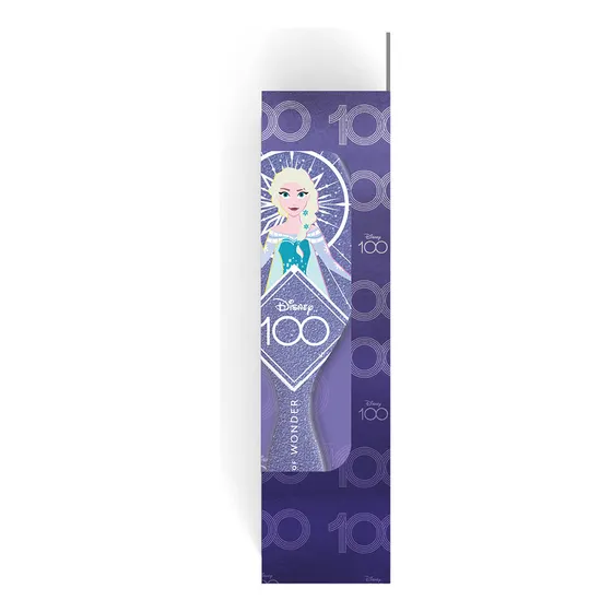 Cepillo De Cabello Frozen Edición 100 Años Ovalado Color Azul Disney