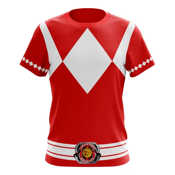 Polera Power Rangers - Varios Personajes - Regular Fit -