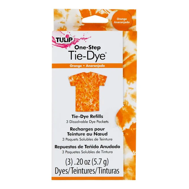 Kit De Recarga Tinte Para Tie-dye Color Naranja