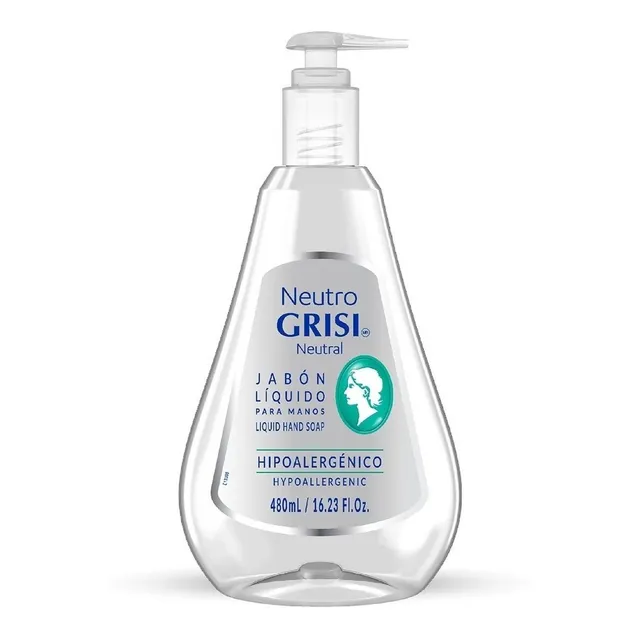 Grisi Jabón Líquido Para Manos Neutro 480 Ml