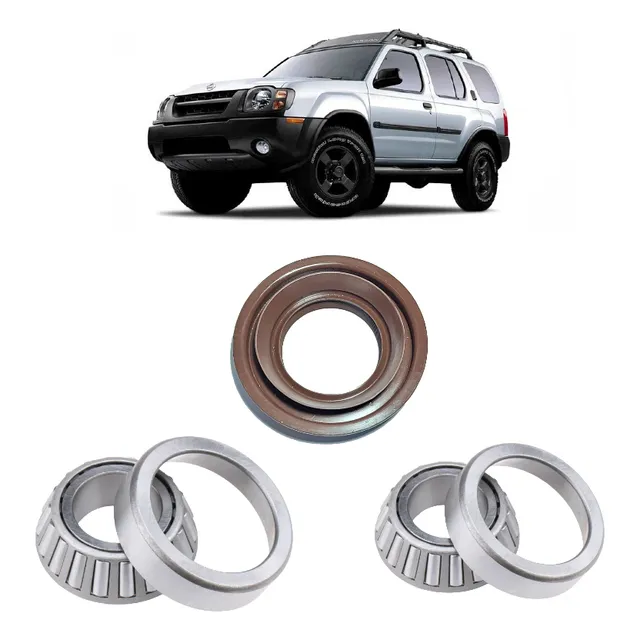 Rolamentos Pinhão Diferencial Traseiro Nissan X-terra Kit