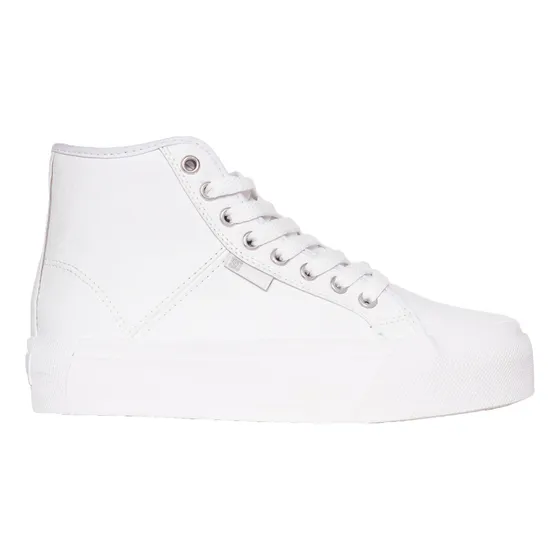 Zapatillas Dc Lifestyle Mujer Manual Hi Plat (wwo) Bco Ras