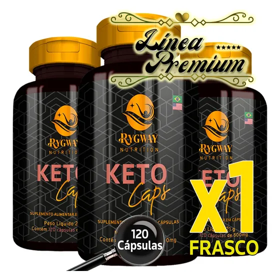 Keto Quemador Grasa, Termogenico, Brinsa Saciedad 120 Caps. Neutra