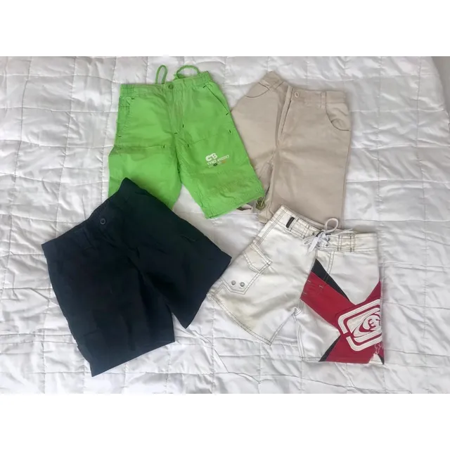 Bermudas Niños Talla 2y4 Pack De 4